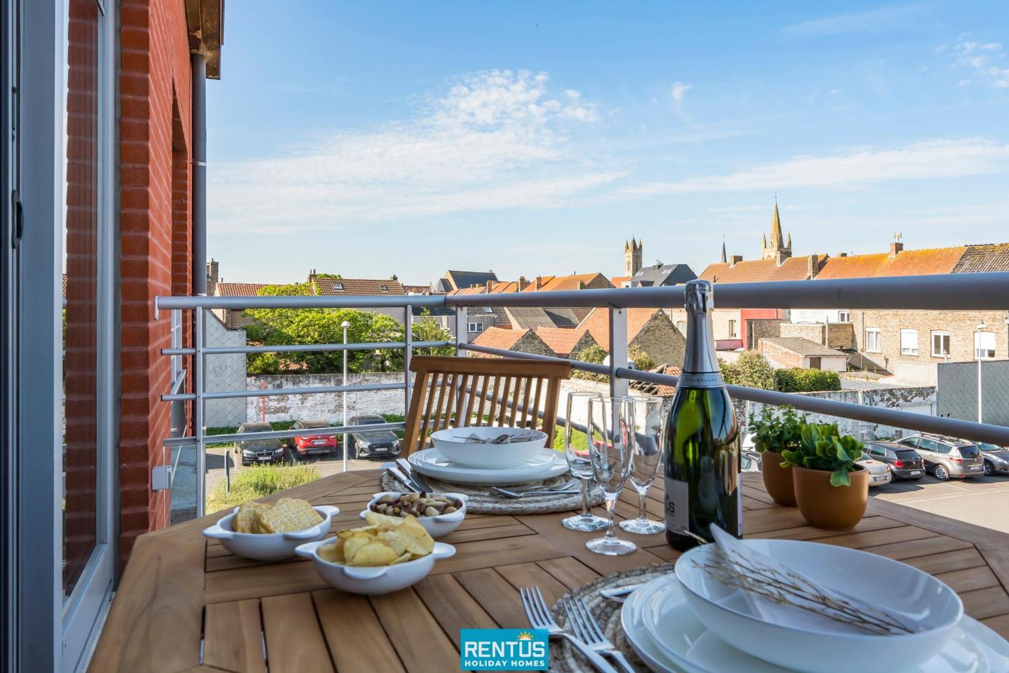 Bekehof - Apartment In The City Centre Of Nieuwpoort Exteriör bild